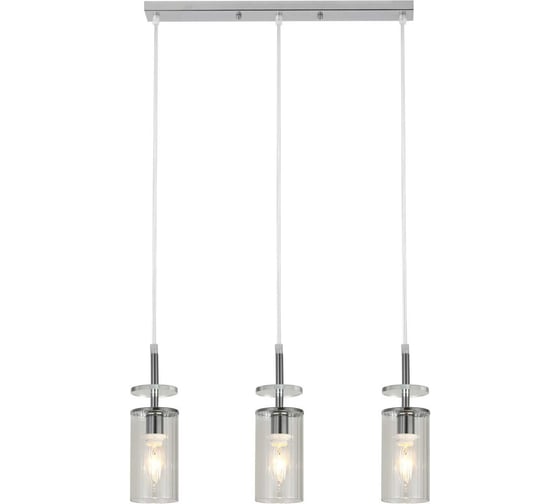 Люстра Schaffner 3xE14/40W (54*8*80) Arrimo 4345-3L CR 1