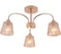 Люстра Schaffner 3xE14/40W (54*54*28) Grueso 4120-3 FGD 1