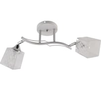 Люстра Schaffner 2xE27/60W (57*16*25) Mantel 4440-2 WH+CR