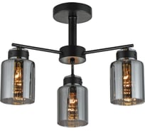 Люстра Schaffner 3xE27/40W (46*46*30) Ferrico 4590-3 BK