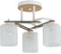 Люстра Schaffner 3xE27/40W (42*42*27) Altezza 4550-3 WH+WOOD 2
