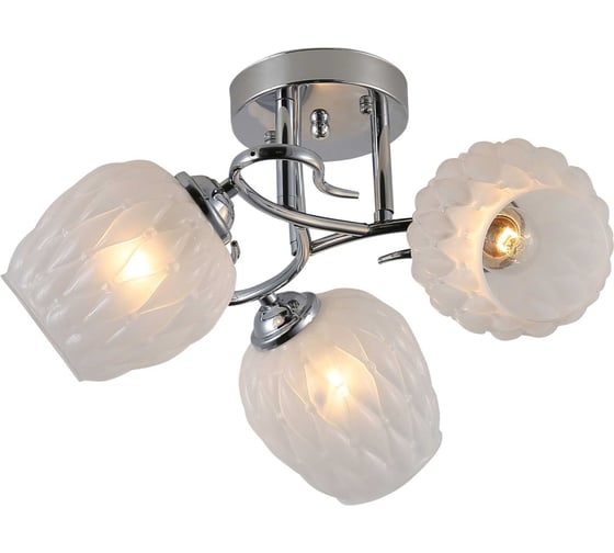 Люстра Schaffner 3xE27/40W (46*46*22) Barato 4675-3 CR 1