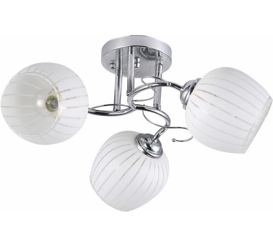 Люстра Schaffner 3xE27/40W (48*48*23) Labio 4660-3 CR 1