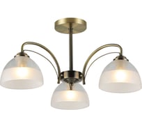 Люстра Schaffner 3xE27/40W (55*55*23,5) Gabbia 4595-3 AB