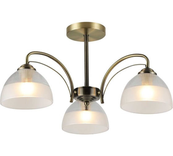 Люстра Schaffner 3xE27/40W (55*55*23,5) Gabbia 4595-3 AB 1