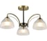 Люстра Schaffner 3xE27/40W (55*55*23,5) Gabbia 4595-3 AB 1