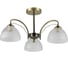 Люстра Schaffner 3xE27/40W (55*55*23,5) Gabbia 4595-3 AB 2