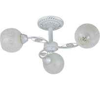 Люстра Schaffner 3xE27/40W (57*57*21,5) Emilio 4710-3 WH+SL