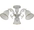 Люстра Schaffner 3xE27/40W (58*58*26) Cuartel 4645-3 WH+GD 1