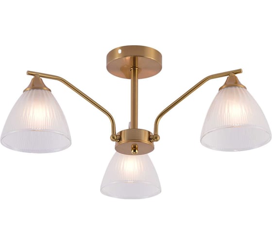 Люстра Schaffner 3xE27/60W (57*57*23) Ricerca 4110-3 CU 1