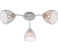 Люстра Schaffner 3xE27/60W (59*59*21) Arriba 4430-3 WH