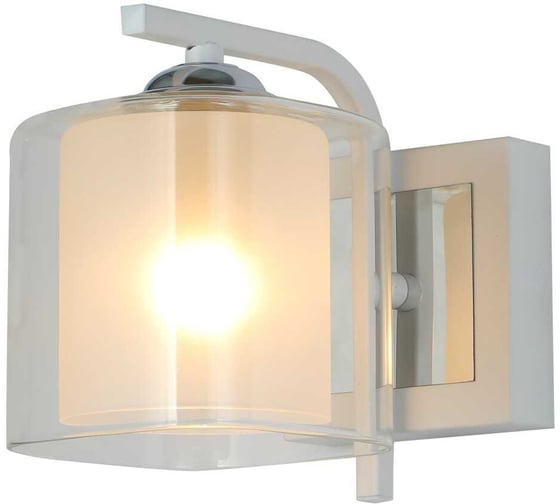 Бра Schaffner 1xE27/40W (17,5*11*14,5) Gafas 4600-1W WH+CR 1