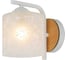 Бра Schaffner 1xE27/40W (18*10*15,5) Altezza 4550-1W WH+WOOD 1