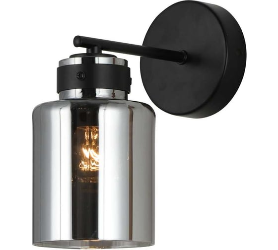 Бра Schaffner 1xE27/40W (18,5*10*21) Ferrico 4590-1W BK 1