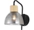 Бра Schaffner 1xE27/40W (22*15*22) Cizalla 4585-1W BK+WOOD 2