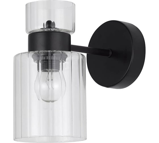 Бра Schaffner 1xE27/40W (19*10*19) Favorito 4565-1W BK 1