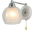 Бра Schaffner 1xE27/40W (20,5*14*16,5) Maillot 4655-1W WH+CR 1