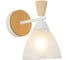 Бра Schaffner 1xE27/40W (21*13,5*20) Traccia 4535-1W WH+WOOD 1