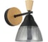 Бра Schaffner 1xE27/40W (21*13,5*20) Traccia 4535-1W BK+WOOD 1