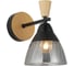 Бра Schaffner 1xE27/40W (21*13,5*20) Traccia 4535-1W BK+WOOD 2