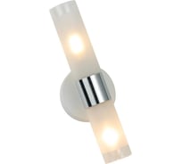 Бра Schaffner 2xE14/40W (14*10*29) Dolore 4380-2W WH+CR