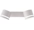 Бра Schaffner 2xGX53/15W (28*16*11) Argento 4505-2W WH 3