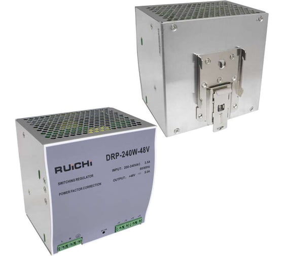 Блок питания RUICHI DRP-240-48 126809 1