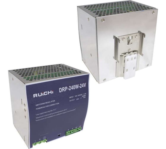 Блок питания RUICHI DRP-240-24 126822 1