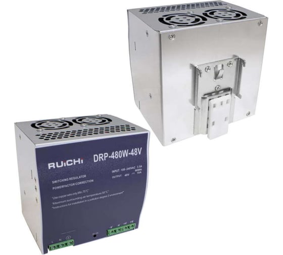 Блок питания RUICHI DRP-480-48 126810 1