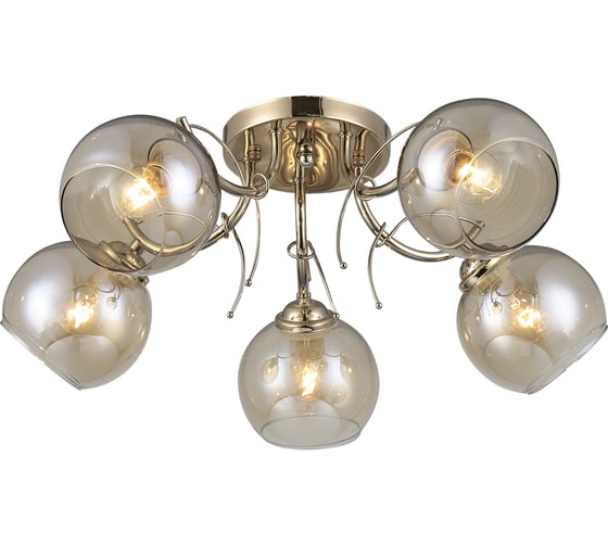 Люстра RITTER Modern 06650/5 5хE27, золото 52542 4