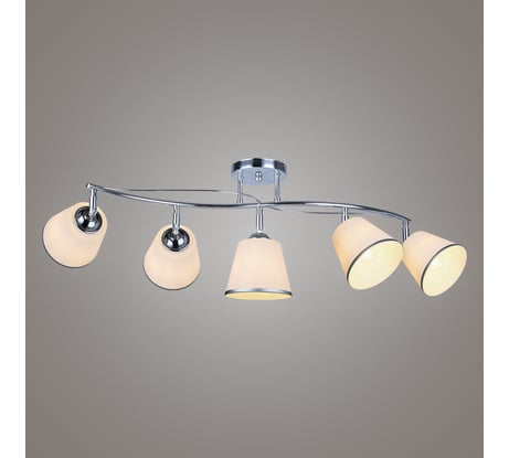 Потолочная люстра Ritter TIVOLI 5хE27, хром 52526 4