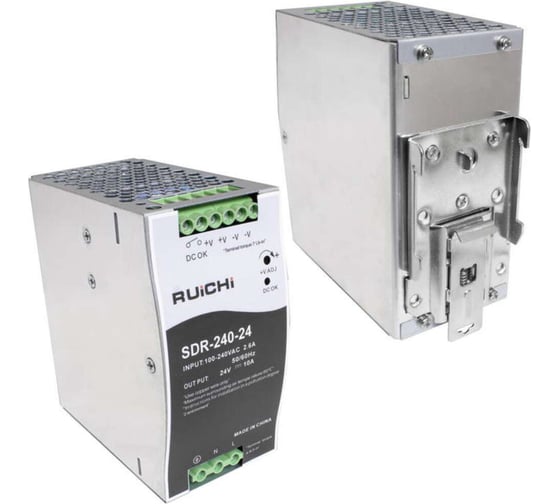 Блок питания RUICHI SDR-240-24 126816 1
