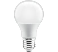 Светодиодная диммируемая лампочка GTV LED A60, 10W, 820lm, E27, 3000K, 50-60Hz, 200, 87mA LD-SPCA60-10W