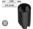 Патрон карболитовый подвесной TDM ELECTRIC Е14, черный, упаковка 50 штук SQ0335-0003 2