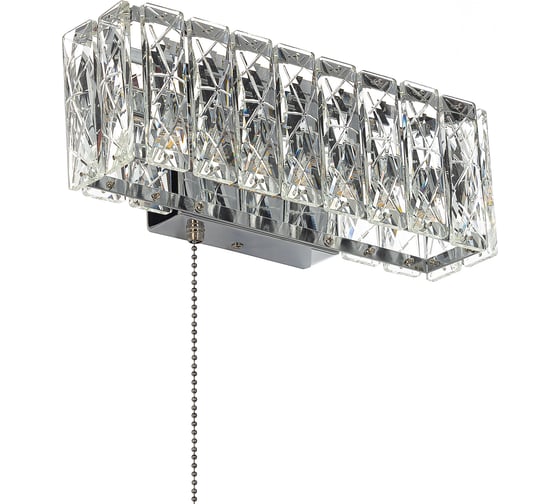 Бра хрустальное с выключателем Citilux PALANT LED хром CL325312 1