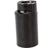 Карболитовый подвесной патрон duwi Е14, черный 24606 0