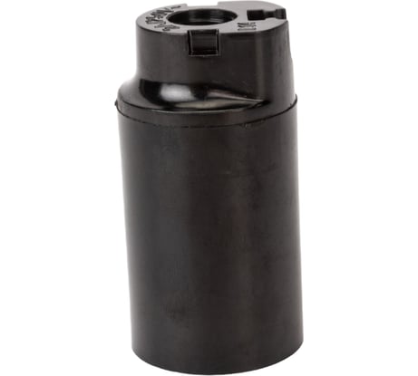 Карболитовый подвесной патрон duwi Е14, черный 24606 0