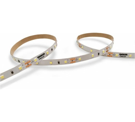 Светодиодная лента Wolta  SMD2835 6Вт 4000К 24В IP20 60led/m WLS2835-6W/4000/24H60-01