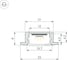 Профиль Arlight LINE-2308-F-2000 WHITE 2м 044237(1) 2