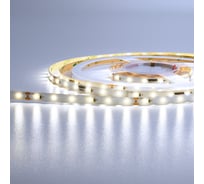 Светодиодная лента для улицы и дома Wolta 6Вт, 6500К Холодный белый свет, 24В, защита IP65, ширина 8 мм, длина 5 метров, WLS2835-6W/6500/24S60-01