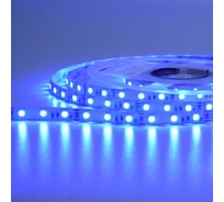 Яркая светодиодная многоцветная лента Wolta 14,4Вт/м, напряжение 12В, RGB, 60 диодов на метр, smd5050, защита IP20, ширина подложки 10 мм, длина 5 м WLS5050-14,4W/RGB/12H60-01