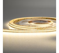 Светодиодная лента Wolta Decor SMD2835 24Вт, 3000К Теплый белый свет, 12В, защита IP20, 240 светодиодов на метр, ширина 10 мм, длина 5 метров, WLS2835-24W/3000/12H240-01