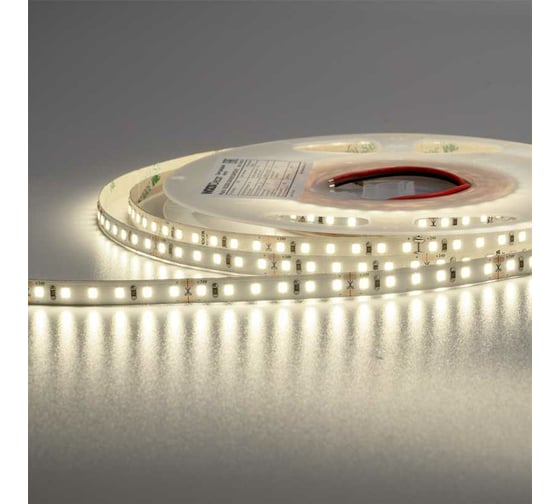 Светодиодная лента Wolta Decor SMD2835 12Вт 4000К 24В IP20 120led/m WLS2835-12W/4000/24H120-01
