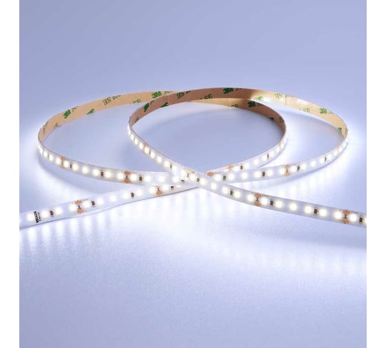 Светодиодная лента Wolta Decor для улицы и дома SMD2835 12Вт 6500К холодный свет 24В IP65 120led/m WLS2835-12W/6500/24S120-01