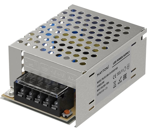 Источник напряжения MAYTONI PSL002 12В 24Вт IP 20 811005 1