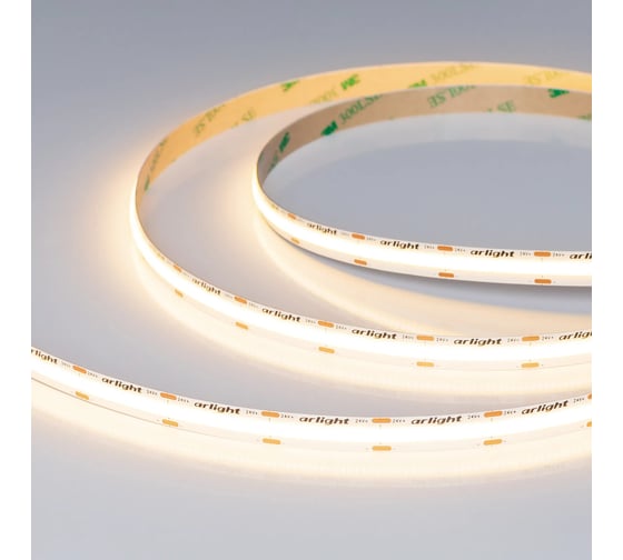 Светодиодная лента Arlight COB-X576-10mm 24V Warm3000 5м 059121 1