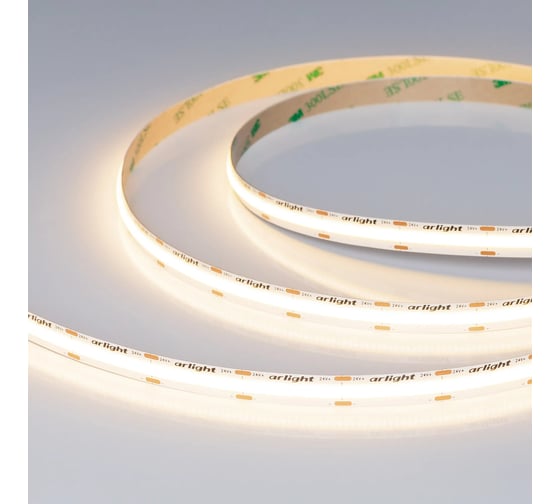 Светодиодная лента Arlight COB-X576-10mm 24V Warm3500 5м 059120 1