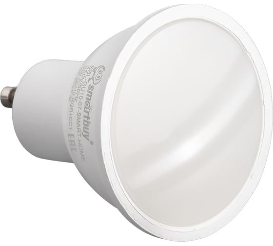 Умная лампочка SMARTBUY с Wi-Fi, Яндекс Алисой GU10 7Вт SBL-GU10-07-SMART-HOME 1
