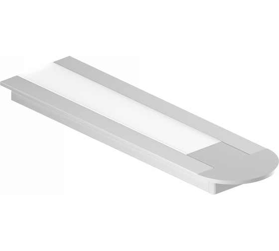 Комплект профиля для светодиодной ленты Geniled врезной 22x6x2000 М16 с заглушками и плоским рассеивателем (5шт) 12130_ch_5 1