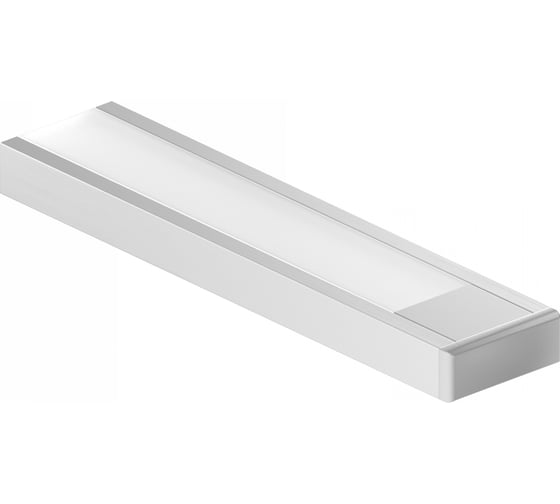 Комплект профиля для светодиодной ленты Geniled накладной 16х6х2000 М16 с заглушками и плоским рассеивателем (4шт) 12131_ch_4 1